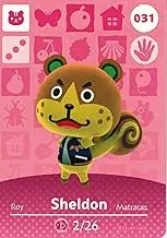 Animal Crossing Happy Home Designer Amiibo Card Sheldon 031/100