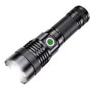 100000 Lumen Battery Rechargeable LED Torch Flashlight Camping Work Spotlight