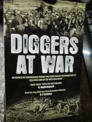 Diggers At War 2x Old Books WW1 Over There With Australians & 3rd Division Over