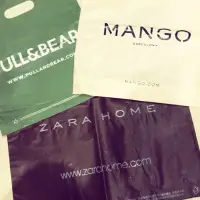 在飛比找蝦皮購物優惠-品牌塑膠袋 Zara home/pull&bear/mang