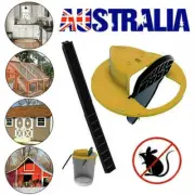 Mouse Rat Traps Trap N Flip Slide Bucket Lid With Ladder Mousetrap Catcher AU