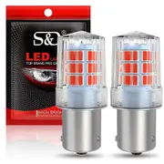 2Pcs P21/5W Led 1157 High Bright Car Light BAY15D 1156 P21W Ba15S Bulb PY21W BAU15S 3030SMD Auto Reverse Turn Signal Lamp Brake White Yellow Red 12...