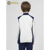 在飛比找ETMall東森購物網優惠-美國PGA兒童高爾夫馬甲男童春夏季外套青少年運動衣服背心服裝