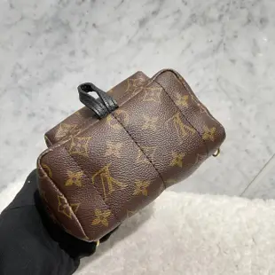 【翰貝格名牌館】二手真品 LV PALM SPRINGS MINI 原花 迷你 三用 後背包 M41562