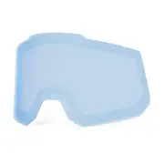100% SC/SCX Snow Goggle Replacement Lens - HiPER Dual Pane Mirror Blue Lens