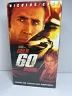 Gone in 60 Seconds VHS - Original Print - New - Factory Sealed White Watermark