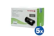 5 x Original Fuji Xerox DocuPrint M355df, P355d Black Toner - 4,000 pages (CT201937)