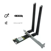 Desktop 5000Mbps Intel AX210 Tri-band Wifi Bluetooth Card WiFi 6E Accessories