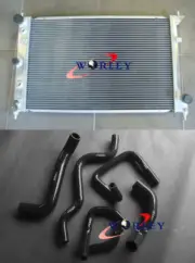 Aluminum Radiator and Hose for Ford BA BF Falcon XR6 Fairmont Turbo 10/02- 4/08