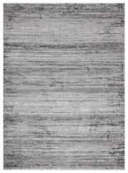 2x7 United Weavers Grey Striped Rows Bars Runner 4540 20872 - Aprx 2' 7" x 7' 4"