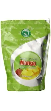 Possmei Bubble Tea Mix Instant Powder, Mango, 35.27 Ounce