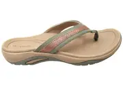Homyped Inlet Stripe Womens Comfortable Supportive Thongs Sandals