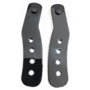 1 Pair Length 106mm Black TPEE Snowboard Hole Binding Parts Hole Straps