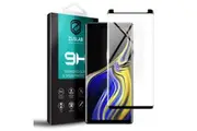 ZUSLAB Galaxy Note 9 Tempered Glass Screen Protector Film 9H Hardness for Samsung - Black