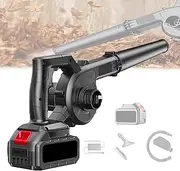 Snow Blower With Nozzle And Suction Hose,3-in-1 Small Leaf Blower,23500r/Min,Peak Air Yield 4.2M³/Min,6 Speed Adjustments,For Lawn Care,Blowing Leaves,Dust,Snow,Combo1