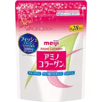 在飛比找蝦皮購物優惠-代購日本Meiji 明治膠原蛋白粉 補充包 28天份