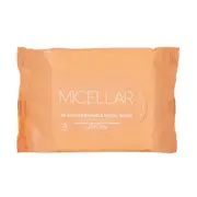 40 Pack Cleansing & Makeup Removal Biodegradable Facial Wipes - Micellar