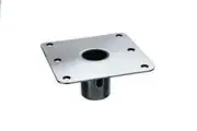 Attwood 69773 Snap Lock 7x7 Base Stainless Steel 1.77" King Post Seat Hole 2.75"