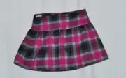C de C by Cordelia de Castellane Skirt Flannel Gekraust Checked Size 4 Years
