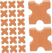 CORHAD 50pcs Mini Bricks Landscaping Miniature Bricks Models Small Bricks for Crafts Bricks Ornament