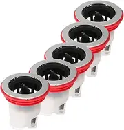 5pcs Anti Odor Floor Drain Core Bathroom Drain Smell Stopper Shower Drain Odor Blocker Prevents Backflow Plumbing Accessories for Kitchen and Toilet