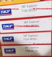 NEW SKF 7318 BECBJ single row angular contact ball bearing 1PCS #DC
