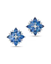 Le Vian 14K 3.67 ct. tw. Diamond & Sapphire Earrings