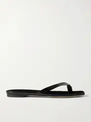 [Aeyde] Aeyde - Renee Leather Flip Flops - Black - IT41 IT 41 Black