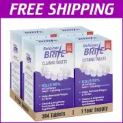 Kosher Mint Scent Cleaning Tablets – 384 Count for Clear Aligners and Retainers