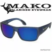 Mako COVERT - Blue Mirror Glass Sunglasses Polarised