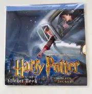HARRY POTTER &/THE CHAMBER OF SECRETS Japanese sticker book : Rare import