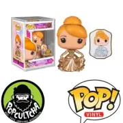 Cinderella (1950) - Cinderella Gold Pop! Vinyl with Enamel Pin in Pop! Protector
