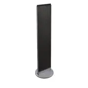 Azar Displays Two-Sided Pegboard Floor Display on Revolving Base. Spinner...