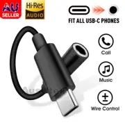 USB Type C to 3.5mm Headphone Audio Aux Stereo Cable Adapter For Samsung iPhone