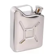 Hip Flask Stainless Steel Oil Can Wine Whiskey Liquor Alcohol Bottle Gift 5oz