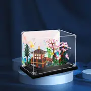 Display King - Acrylic display case with screw for LEGO® Trancuil Garden 10315
