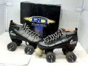 Cobra Roller Derby Skates Size 6 Power Formula Speed Wheels Low Top Boot NIB