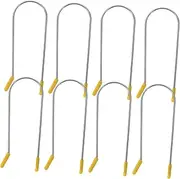WRITWAA 16pcs Hot Roller Clips Stainless Steel Securing Pins for Curlers Hair Rollers Replacement Durable Hairdressing Tools for Women and Men for