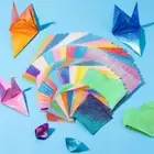 Decoration DIY Accessories Glittering Origami Paper Square Folding Papers