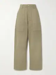 [Mother] Mother - The Quartet Breaker Skimp High-rise Straight-leg Cargo Jeans - Taupe - 24 24 Brown