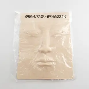 (2 件) 假皮革 3D 紋身噴霧運動臉