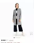 J Crew Collection Long Wool-Cashmere Topcoat, 10 NWT