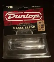 Dunlop Guitar 210 Glass Slide Med 10.5 Ring Size 2.5mm Wall