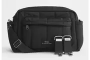 Finnson: Freya Eco Oversized Stroller Organiser With Stroller Clips - Black