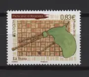 s33577 FRENCH ANDORRA EUROPA CEPT MNH** 2014 1v ONLY 50000 Musical Instruments