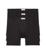 NWT Calvin Klein. 3 Pack. Pure Cotton Stretch Boxer Brief. Black. MSRP $49.50