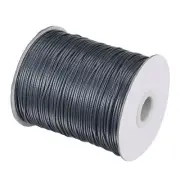 Beading Thread Bracelet Weave Craft Cord 1.2mm 158M/Roll, Deep Grey