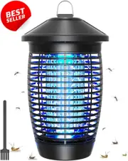 4500V Bug Zapper Mosquito Killer Lamp Electric Fly Trap for Home Backyard Garden