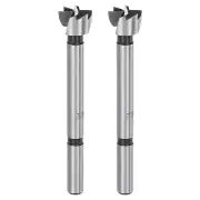 2pcs Forstner Drill Bit 19/32"(15mm) Multi-tooth Woodworking Drilling Hole Tool