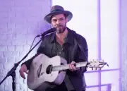 Gaz Coombes of Supergrass performs at Absolute Radio on January 24, 20- Photo